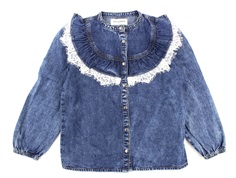 Sofie Schnoor Girls denim shirt blue
